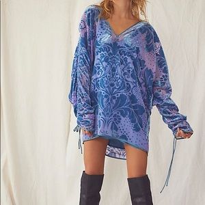 Free People Velvet Florence Frock Dress